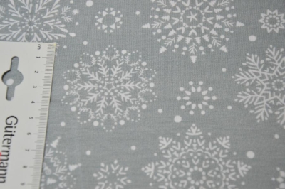 Jersey | Jesse Schneekristall Sterne | grau